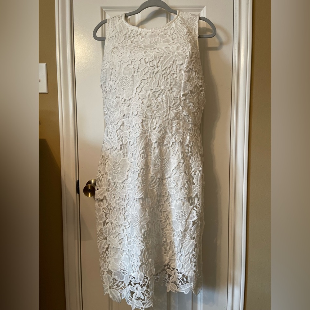 ECI Ivory Lace Dress